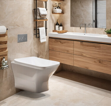 Ceruttispa ELLEROS Aria UF подвесной безободковый CT10482 (520x350x360)