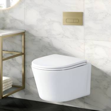 Ceruttispa SANTA Aria подвесной безободковый широкий CT9666 (485х410х355)