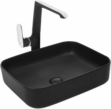 WELTWASSER ELBACH 2195 MB 50x39 матовый черный