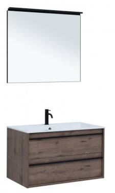Aquanet Lino 90 Дуб Веллингтон