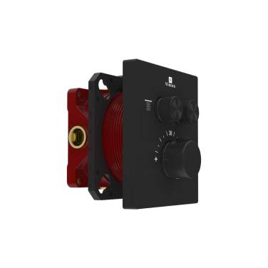 Vincea VSCV-321T-MMB двухфункциональный, термостатический, черный