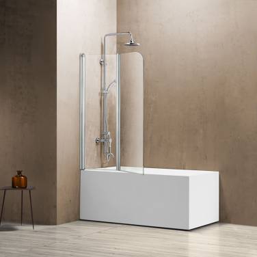 Vincea VSB-12114CL, 1140*1400, хром, стекло прозрачное