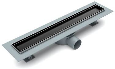 Esbano ECO решетка TILE длина 70 см матовый черный