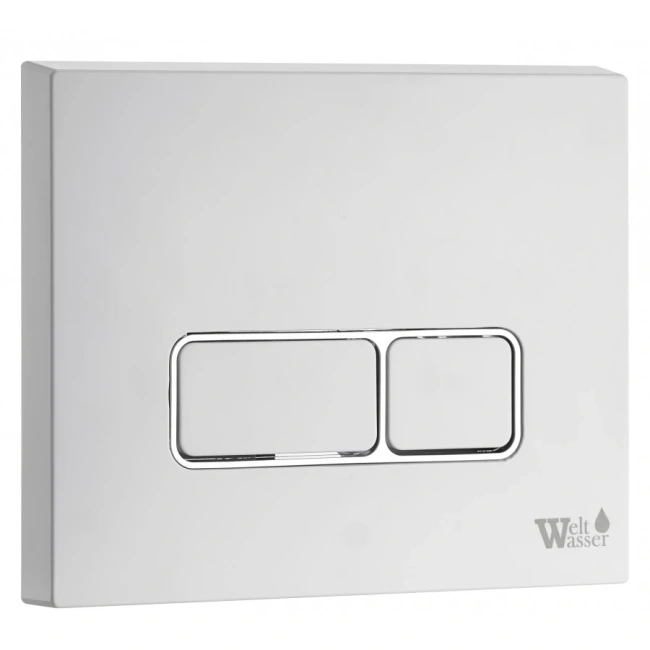 Комплект Weltwasser 10000011311 подвесной унитаз Merzbach 043 GL-WT + инсталляция Marberg 410 + кнопка MAR 410 SE GL-WT
