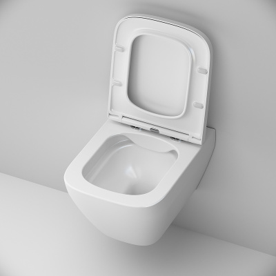 AM.PM Spirit V2.0 Square FlashClean C701701SC подвесной с сиденьем микролифт