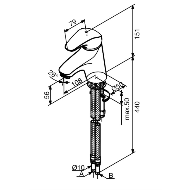 Damixa Cosmo 100290038 Хром