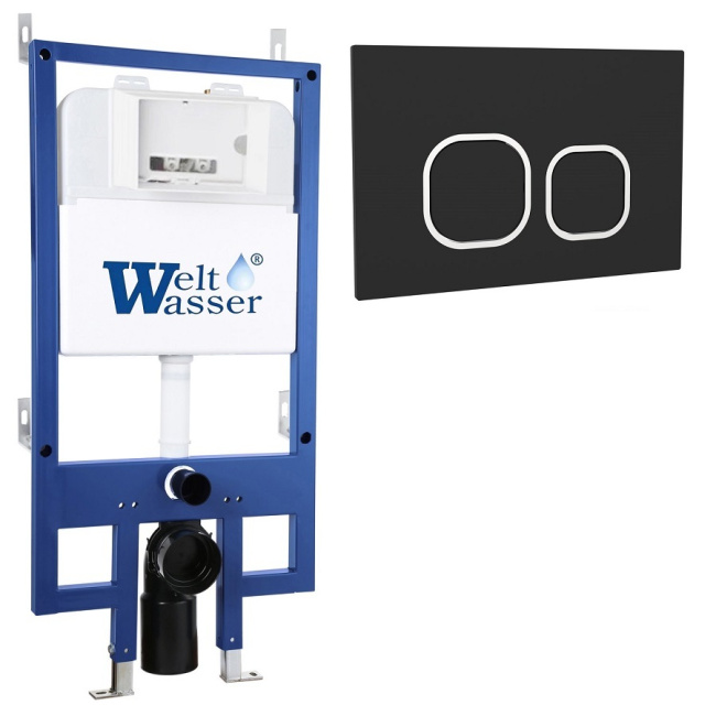 WeltWasser BAMBERG 545 + BL кнопка черная