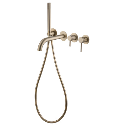 ABBER Wasser Kreis AF8130G для ванны скрытого монтажа, золото матовое