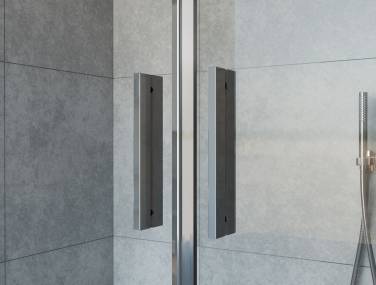 Vincea Garda VSR-1G29017CL, 1700x900, хром, стекло прозрачное без поддона