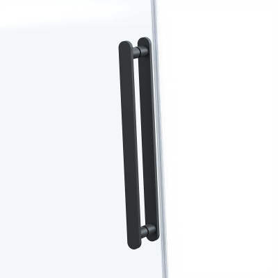 Vincea Como Soft VSR-1CS9015CLB, 1500*900, черный, стекло прозрачное