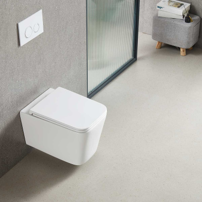 Vincea Tornado Q-Line VT1-12T, цвет белый, ультратонкое soft-close сиденье