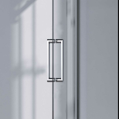 Vincea Como-N 120x100 VSR-4CN1012CL профиль Хром стекло прозрачное без поддона