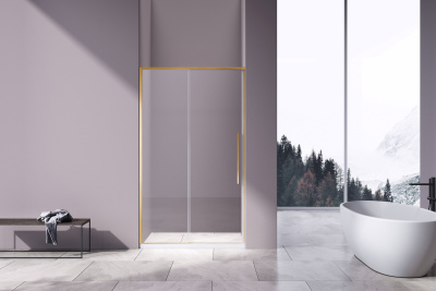 Vincea Slim-N VDS-4SN140CLG, 1400, брашированное золото, стекло прозрачное