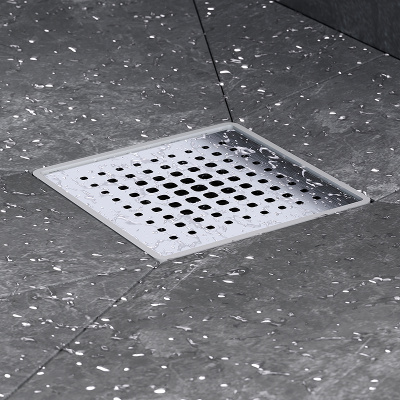 Am.Pm MasterFlow 10 W01BD-P11-010-01SB с решеткой Хром матовый Cut Gradient