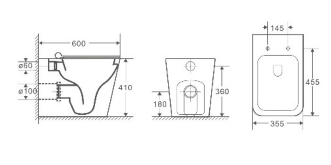 WeltWasser GELBACH 002 GL-WT белый глянец