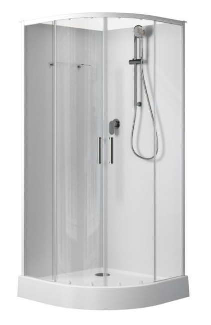 Aquanet Passion EVO R white 90x90 набор 1