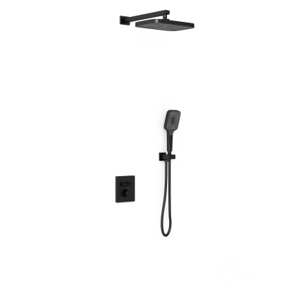 Vincea VSFW-321MT1MB встраиваемый, термостатический, двухрежимный, черный