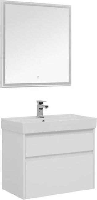 Aquanet Nova Lite 75 белый (2 ящика)