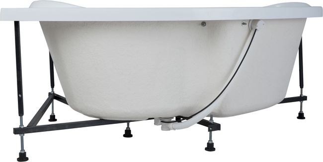 Aquanet Capri 160x100 L (с каркасом и фронтальной панелью)