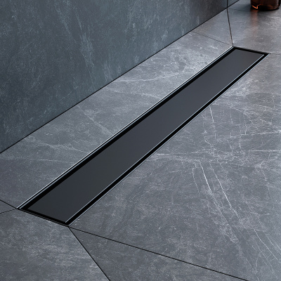 Am.Pm MasterFlow 60 W01SC-U11-060-04BM с Черной матовой решеткой / под плитку Tile