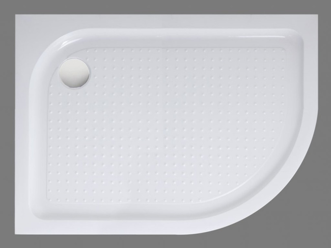 BelBagno TRAY-BB-RH-100/80-550-15-W-L (левый)