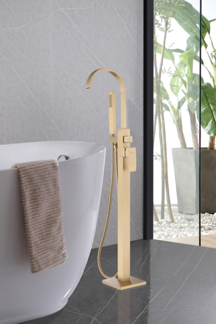 ABBER Wasserfall AF8615G напольный, золото матовое