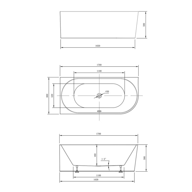Vincea VBT-402-1700L
