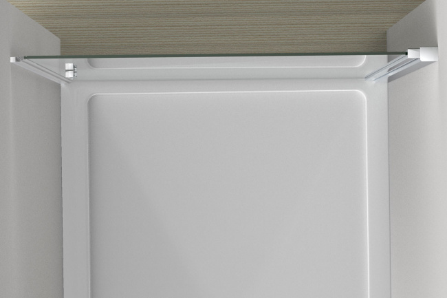 Vincea Alpha VDP-3AL850MT , хром, стекло текстурное