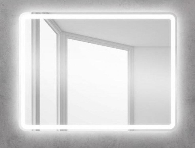 BelBagno 80x80 SPC-MAR-800-800-LED-BTN с подсветкой