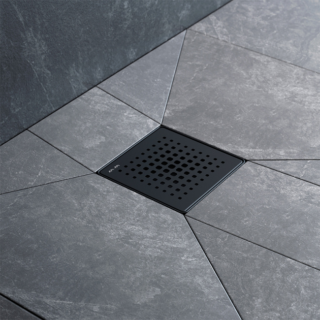 Am.Pm PrimeFlow 10 W02BD-P11-010-01BM с Черной матовой решеткой Cut Gradient