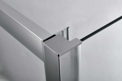 Vincea Alpha VSR-3AL8014MT, 1400x800, хром, стекло текстурное без поддона