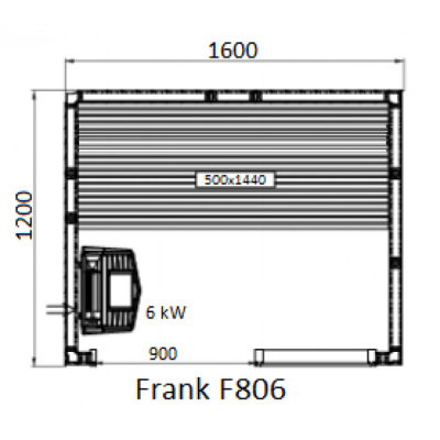 Frank F 804 (140x120x210) Липа Экстра