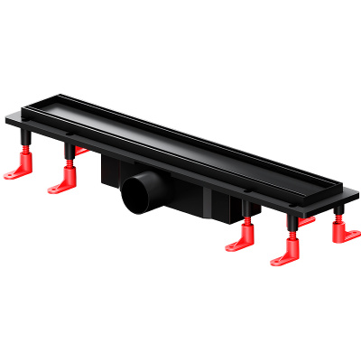 Am.Pm PrimeFlow 50 W02SC-U11-050-04BM с Черной матовой решеткой / под плитку Tile