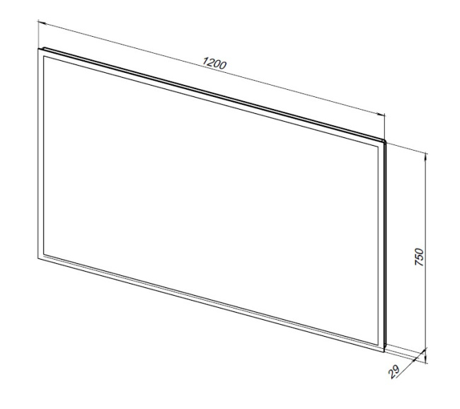Aquanet Оптима 120 белый матовый