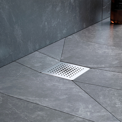 Am.Pm PrimeFlow 10 W02BD-P11-010-01SB с решеткой Хром матовый Cut Gradient