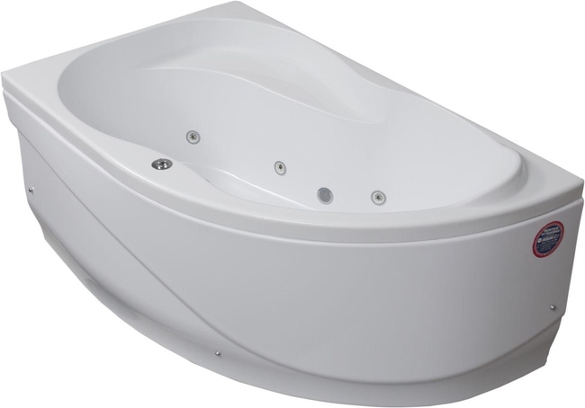 Aquanet Graciosa 150x90 L (с каркасом и фронтальной панелью)