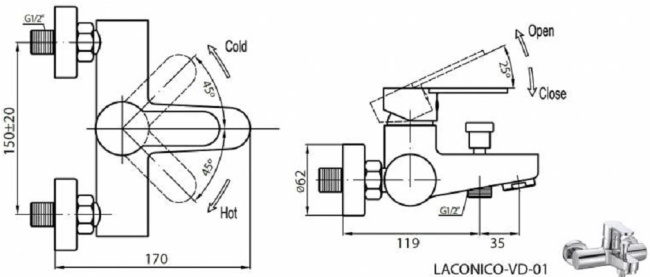 Cezares Laconico LACONICO-C-VD-01