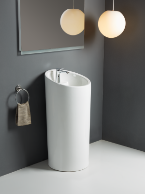 WeltWasser LEERBACH 4546 GL-WT 450х460х970 мм