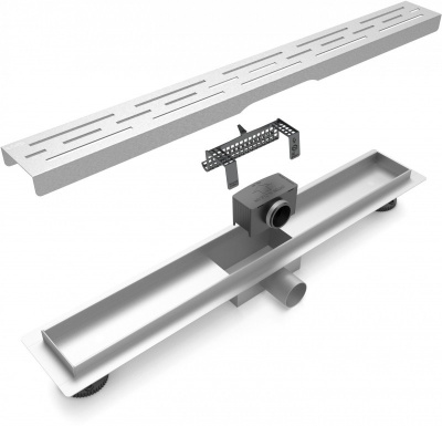 Esbano Meta решетка RAIN длина 60 см матовый хром