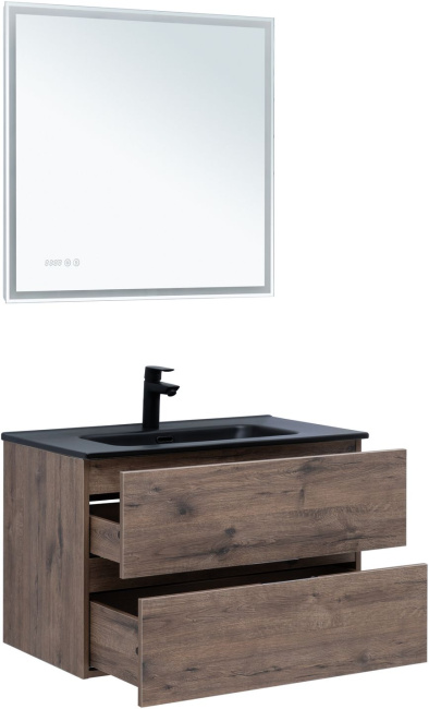 Aquanet Алвита New 80 2 ящика, дуб веллингтон табак (00334186)