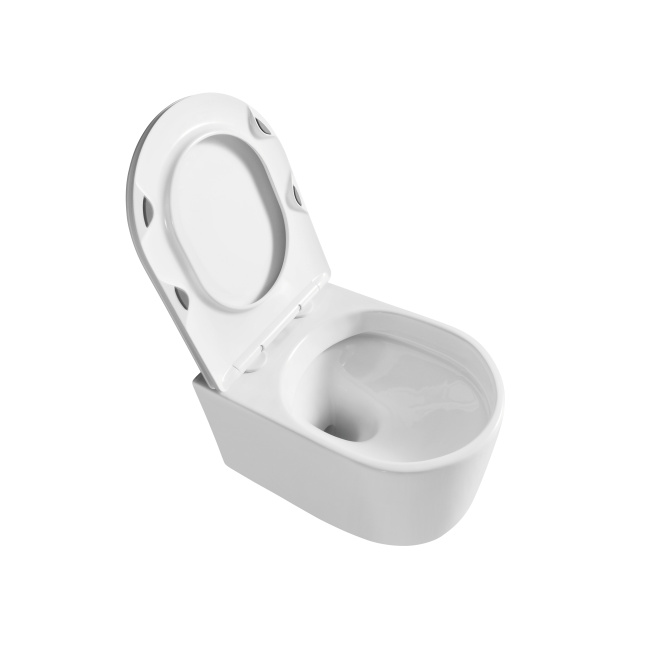 Grossman Thin Rim GR-5602S (520х365х345) тонкий ободок,белый с тонкой крышкой,микролифт,1 место