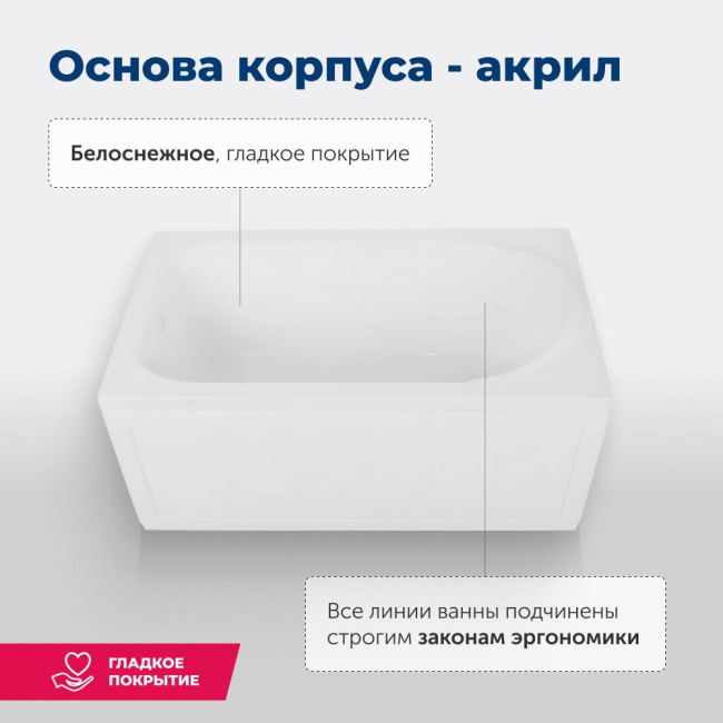 Aquanet West 120x70 (с каркасом)