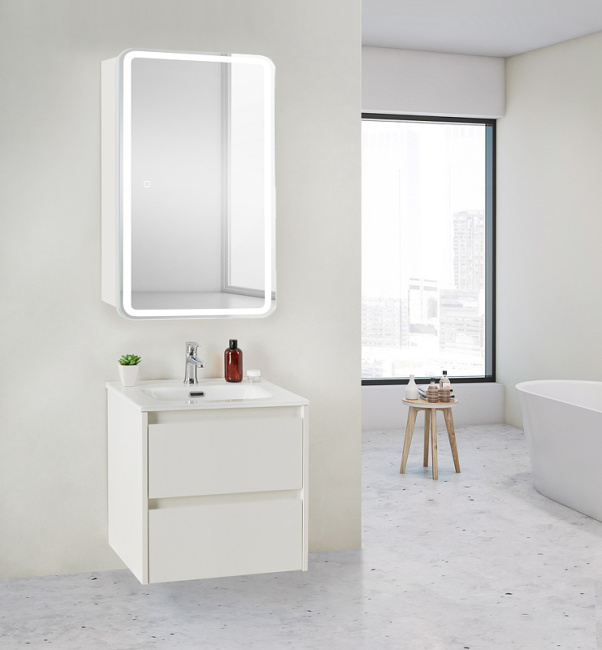 BelBagno Marino 50 SPC-MAR-500/800-1A-LED-TCH с подсветкой Белый