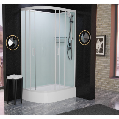 Frank F412/1 R М White 120x80 без крыши