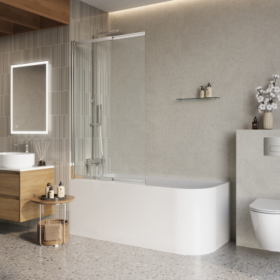 BelBagno LUCE LUCE-VF-11-80/145-C-Cr хром глянцевый