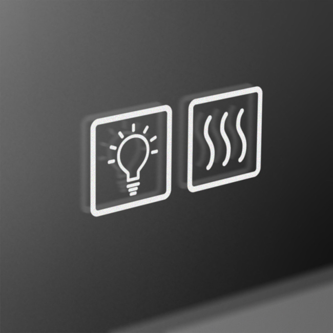 BelBagno 100 SPC-GRT-1000-600-LED-TCH-WARM с подсветкой с подогревом с сенсорным выключателем